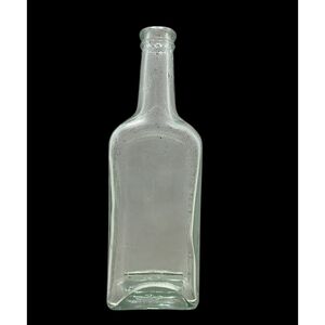 Antique Light Green Collector's Glass Castoria Bottle